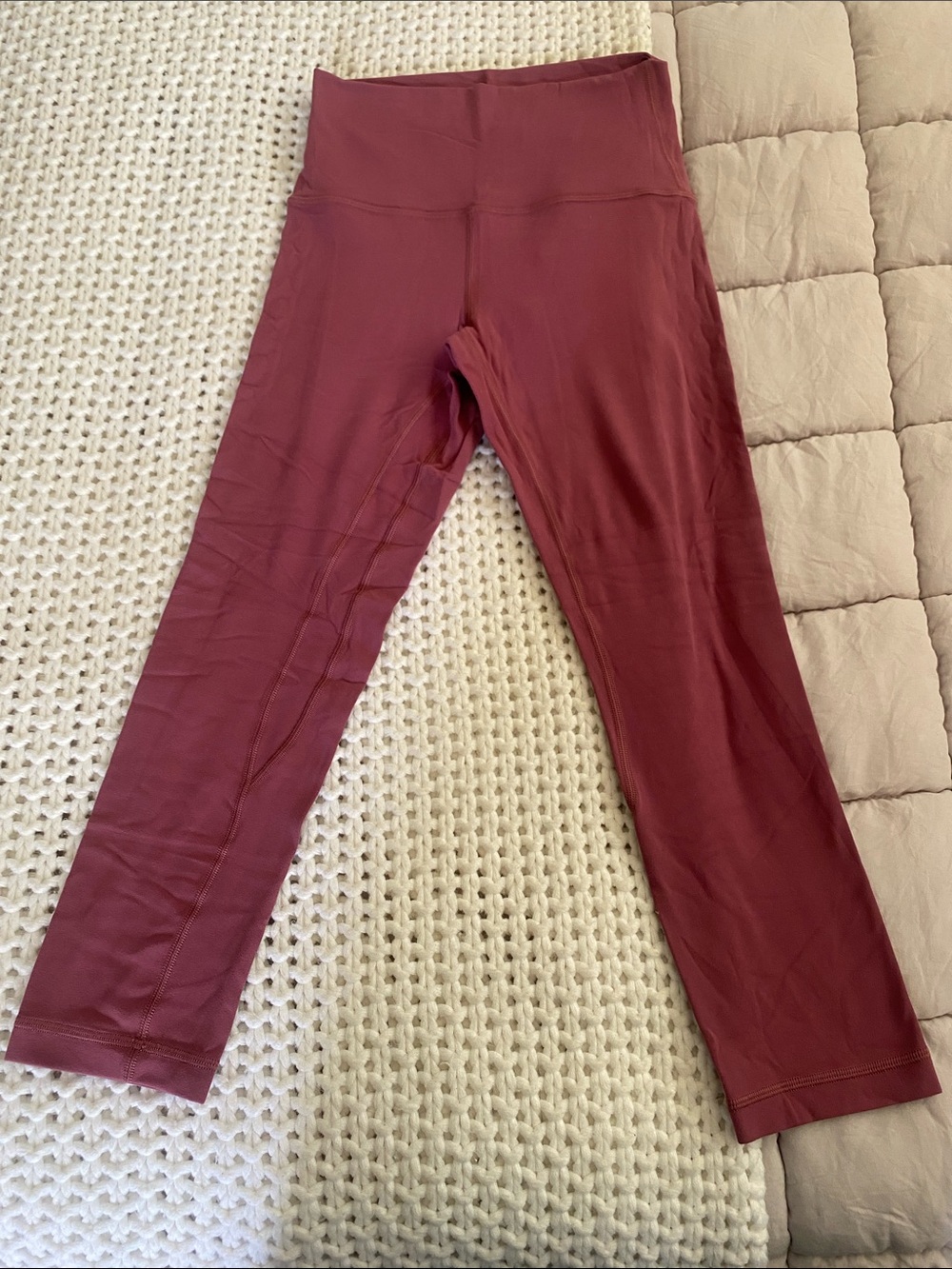 lululemon athletica Deep Wine High-Rise Leggings
